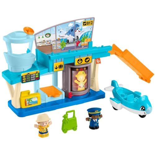 Fisher-Price Little People Airport Playset & Airplane 1+ Years