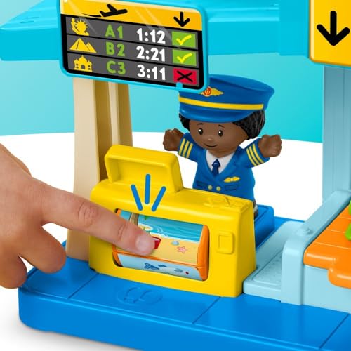 Fisher-Price Little People Airport Playset & Airplane 1+ Years