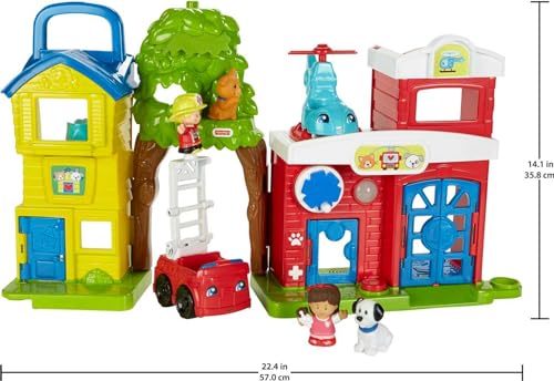Fisher-Price Little People Animal Rescue Playset for Toddlers