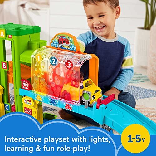 Fisher-Price Toddler Garage Playset with Light-Up Learning