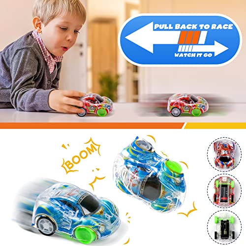 50 Mini Toy Cars for Kids' Party Favors