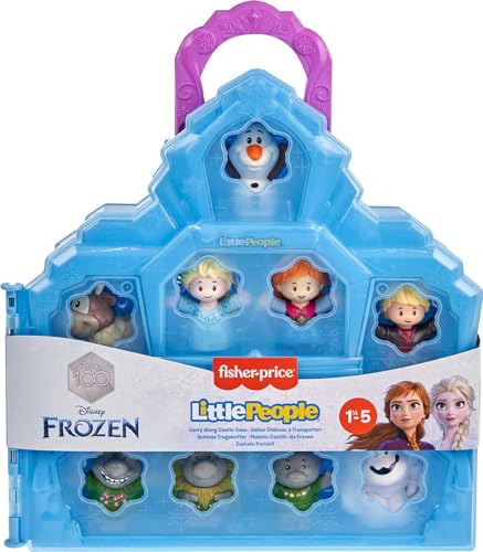 Disney Frozen Carry Along Castle with 9 Figures