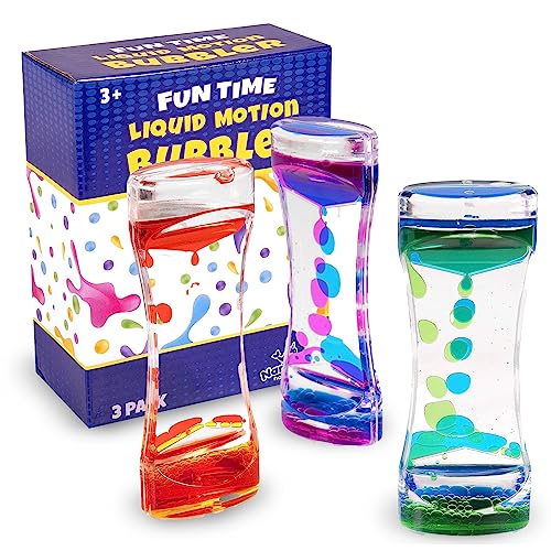 Set of 3 Narwhal Novelties Liquid Motion Bubblers