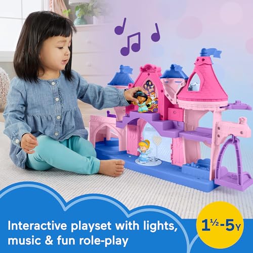 Fisher-Price Disney Princess Dancing Castle Playset for Toddlers