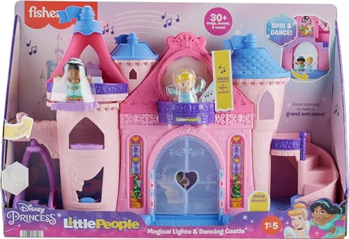 Fisher-Price Disney Princess Dancing Castle Playset for Toddlers