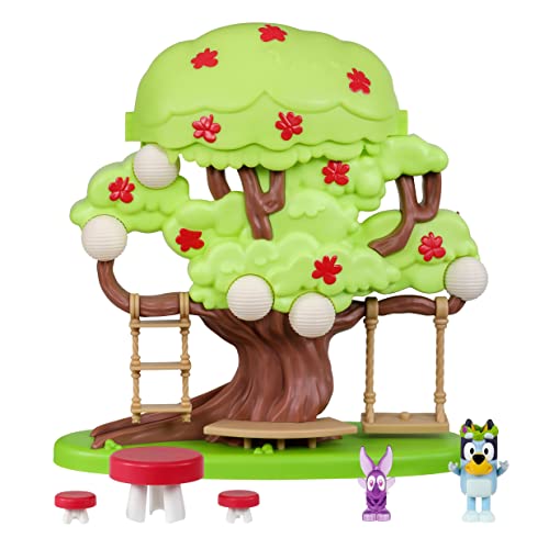 BLUEY Tree Playset with Secret Hideaway & Fairy Figures