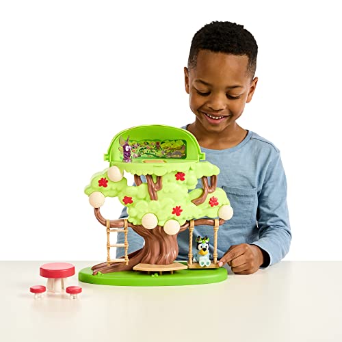 BLUEY Tree Playset with Secret Hideaway & Fairy Figures