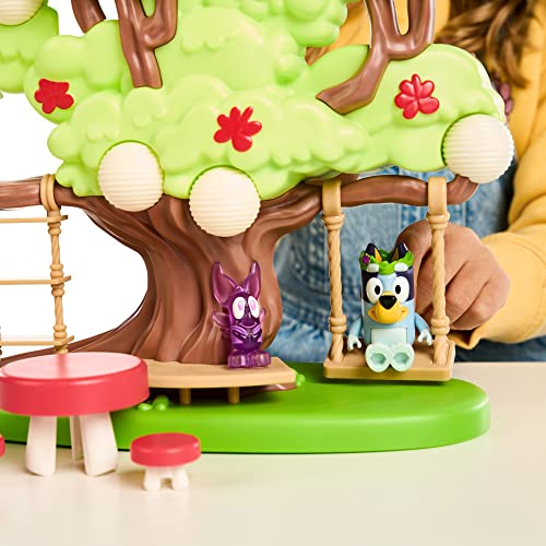 BLUEY Tree Playset with Secret Hideaway & Fairy Figures
