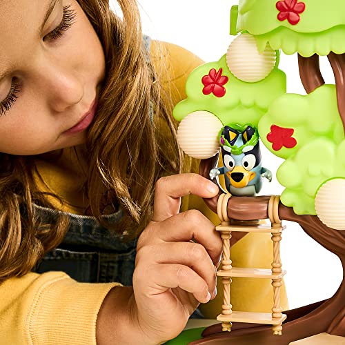 BLUEY Tree Playset with Secret Hideaway & Fairy Figures