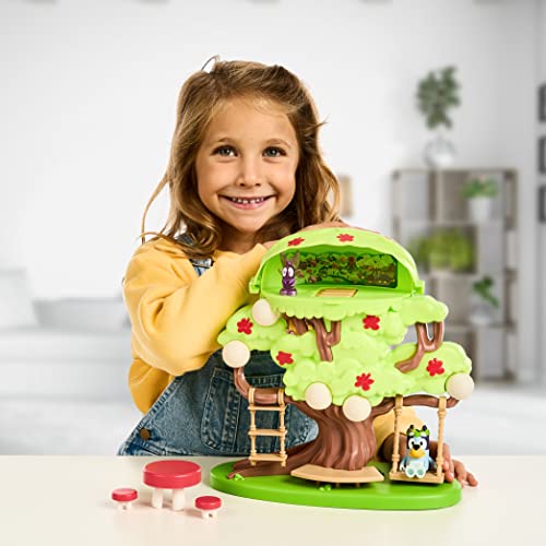BLUEY Tree Playset with Secret Hideaway & Fairy Figures
