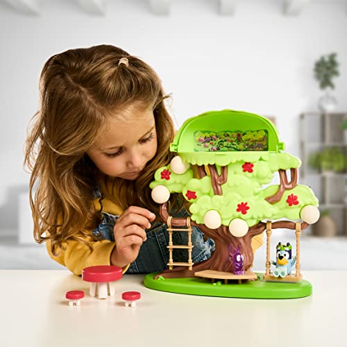 BLUEY Tree Playset with Secret Hideaway & Fairy Figures