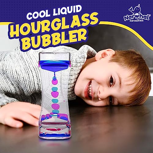 Set of 3 Narwhal Novelties Liquid Motion Bubblers