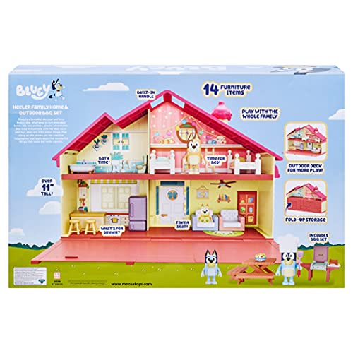 Bluey Mega Bundle with Home, BBQ Playset & Figures
