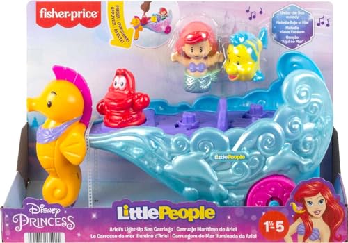 Disney Princess Ariel's Light-Up Sea Carriage Toy Vehicle