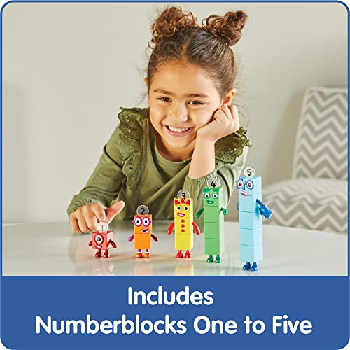 Numberblocks Friends One to Five Action Figure Set