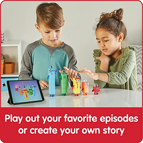 Numberblocks Friends One to Five Action Figure Set