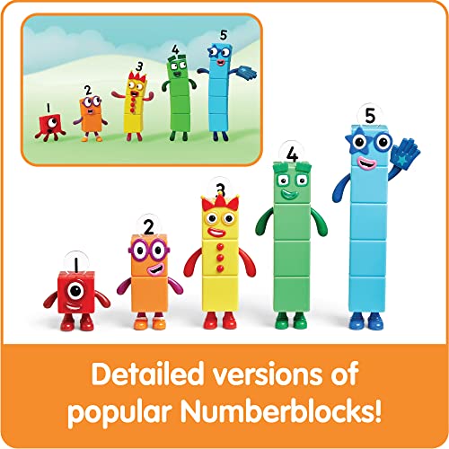 Numberblocks Friends One to Five Action Figure Set