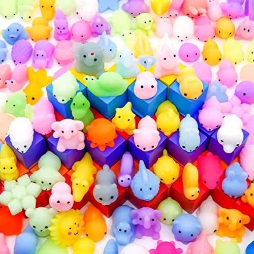100 Pcs Kawaii Squishies - Sensory Stress Relief Toy