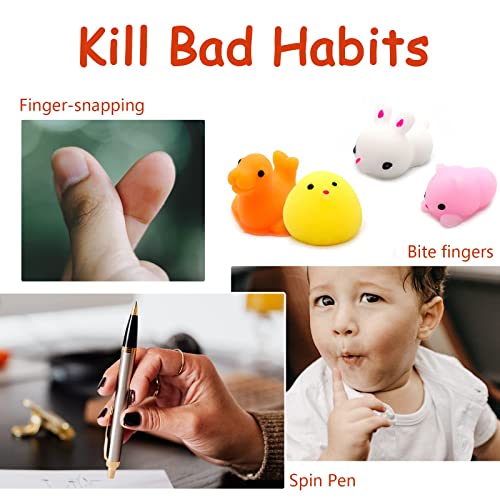 100 Pcs Kawaii Squishies - Sensory Stress Relief Toy