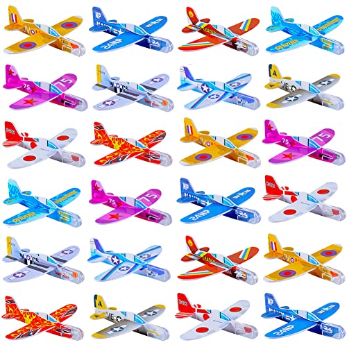 50 Foam Gliders Planes Kids Toy Set
