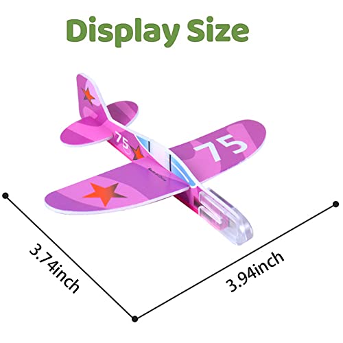50 Foam Gliders Planes Kids Toy Set