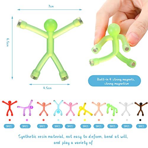 30 Humanoid Magnetic Fidget Toys for Adults & Kids