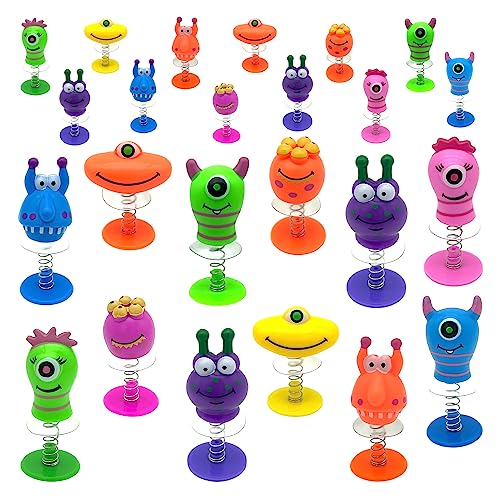 48 PCS Jumping Popper Critters Novelty Spring Toy