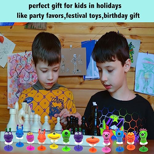 48 PCS Jumping Popper Critters Novelty Spring Toy
