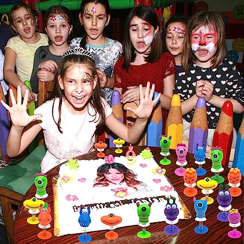 48 PCS Jumping Popper Critters Novelty Spring Toy