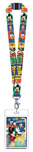 Disney Mickey & Friends Lanyard Toy, Blue