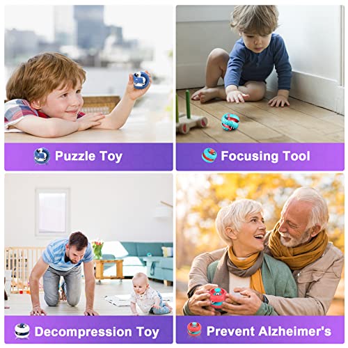 2 Pack Orbit Ball Toy for Autism & ADHD