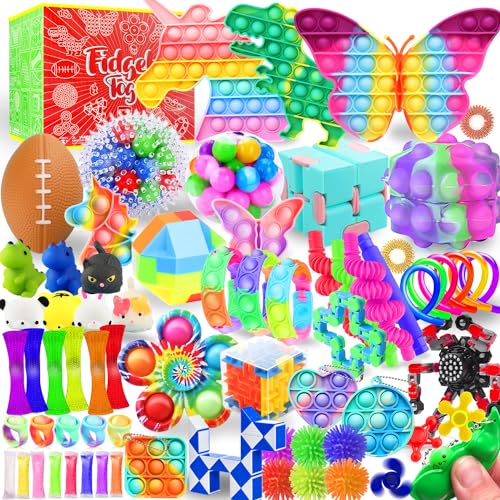 Sensory Fidget Toy Set - 80 Pack, Autism ADHD