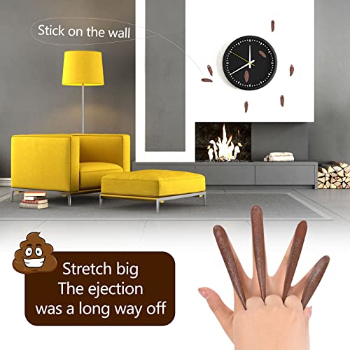 Poop Finger Slingshot Novelty Toy for Halloween Party