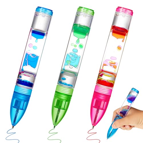 Liquid Motion Bubbler Fidget Pen Set - Autism & ADHD