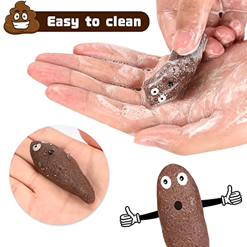 Poop Finger Slingshot Novelty Toy for Halloween Party