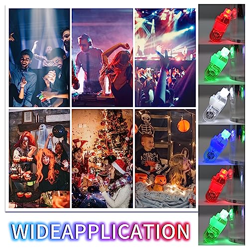 60Pcs LED Finger Lights Novelty Toys Pack for Kids