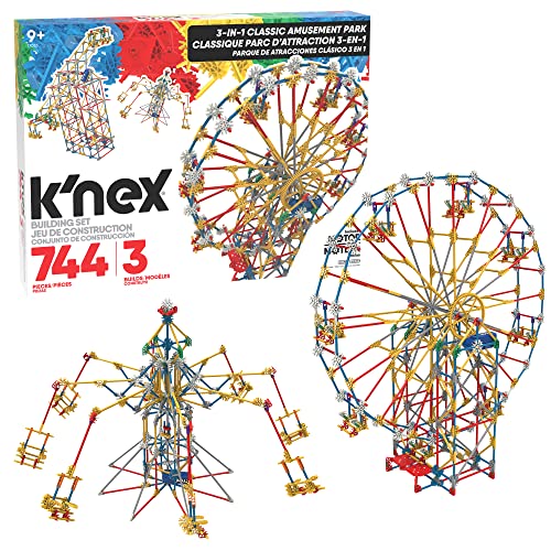 K’NEX STEM Explorations: 3-in-1 Amusement Park Building Set