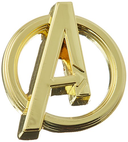 Marvel Lapel Pin Toys, Gold Color, Adult Size