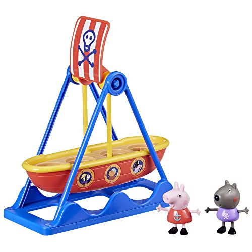 Peppa Pig Pirate Ride Playset with Swinging Ship