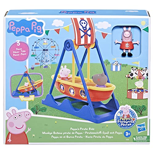 Peppa Pig Pirate Ride Playset with Swinging Ship