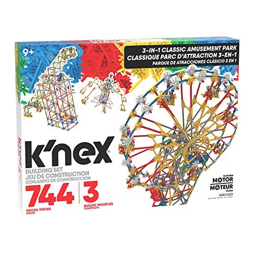 K’NEX STEM Explorations: 3-in-1 Amusement Park Building Set