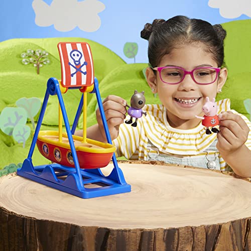 Peppa Pig Pirate Ride Playset with Swinging Ship
