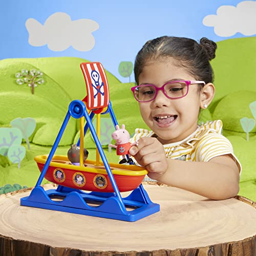 Peppa Pig Pirate Ride Playset with Swinging Ship