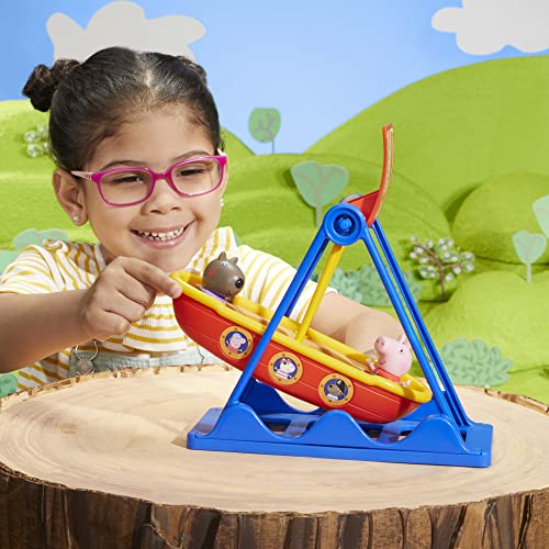 Peppa Pig Pirate Ride Playset with Swinging Ship