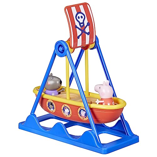 Peppa Pig Pirate Ride Playset with Swinging Ship