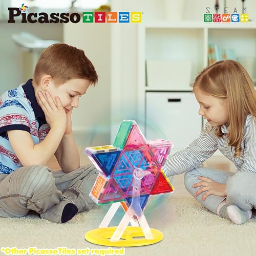PicassoTiles Ferris Wheel Building Blocks Accessory Kit