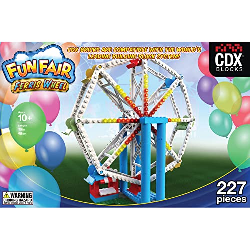 CDX Blocks Fun Fair Ferris Wheel Brick Set