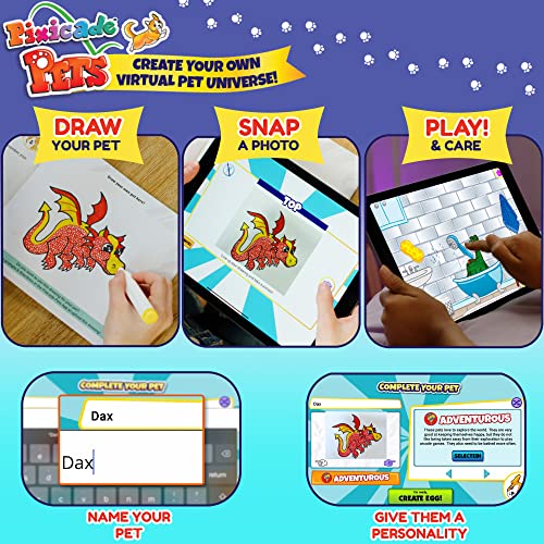 Pixicade Pets VIP: Draw & Bring to Life My Virtual Pet Universe 6+