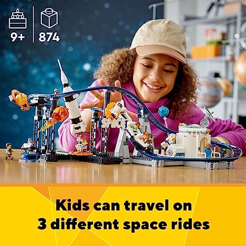 LEGO Creator Space Roller Coaster Building Toy Set, 31142