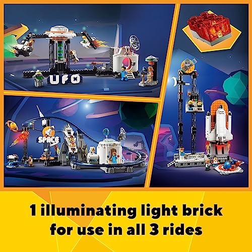 LEGO Creator Space Roller Coaster Building Toy Set, 31142